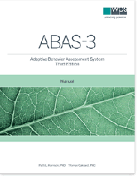 ABAS-3 - Adaptive Behaviour Assessment System, Third Edition, Product Range