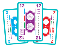 SEQUO-Times Table Card Game